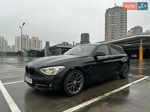 Черный БМВ 1 Серия, объемом двигателя 2 л и пробегом 167 тыс. км за 14800 $, фото 1 на Automoto.ua