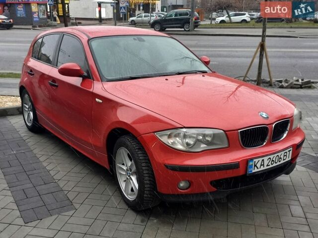 Красный БМВ 1 Серия, объемом двигателя 1.6 л и пробегом 300 тыс. км за 4500 $, фото 1 на Automoto.ua