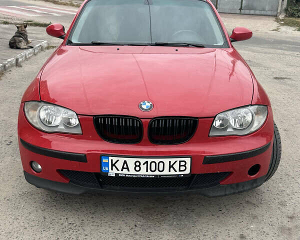 Красный БМВ 1 Серия, объемом двигателя 1.6 л и пробегом 214 тыс. км за 5700 $, фото 1 на Automoto.ua