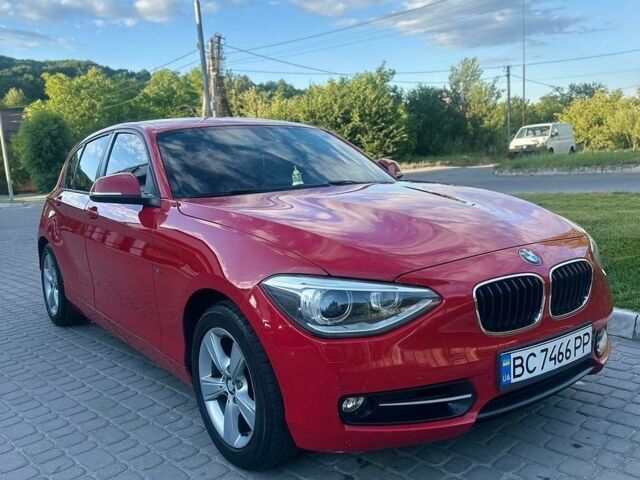 Красный БМВ 1 Серия, объемом двигателя 1.6 л и пробегом 165 тыс. км за 9500 $, фото 1 на Automoto.ua