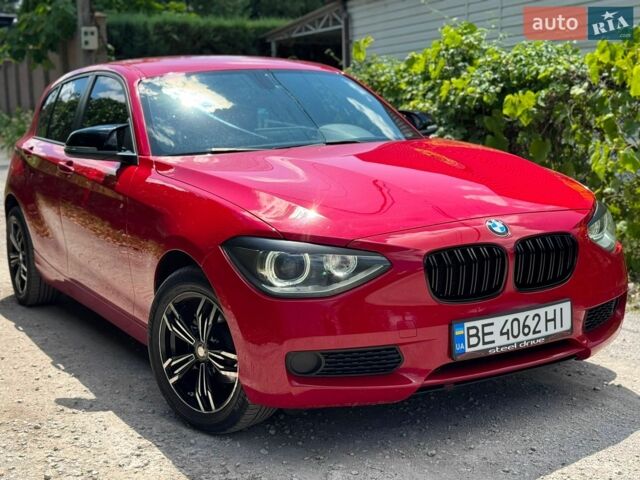 Красный БМВ 1 Серия, объемом двигателя 1.6 л и пробегом 157 тыс. км за 9300 $, фото 1 на Automoto.ua
