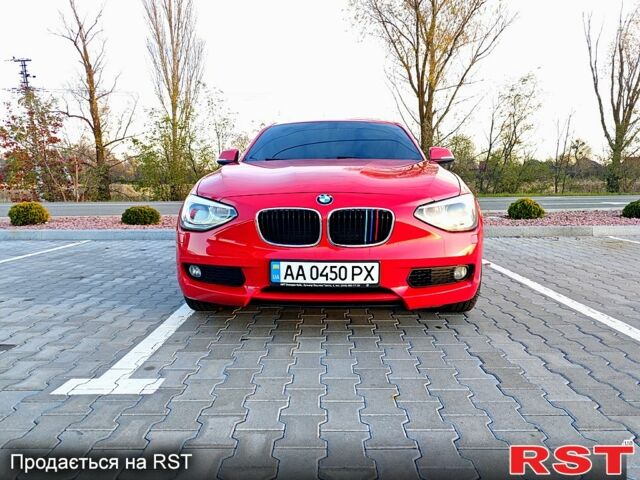 Красный БМВ 1 Серия, объемом двигателя 1.6 л и пробегом 99 тыс. км за 9500 $, фото 1 на Automoto.ua