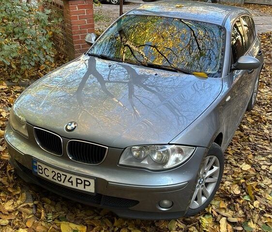 Серый БМВ 1 Серия, объемом двигателя 1.6 л и пробегом 278 тыс. км за 5699 $, фото 1 на Automoto.ua