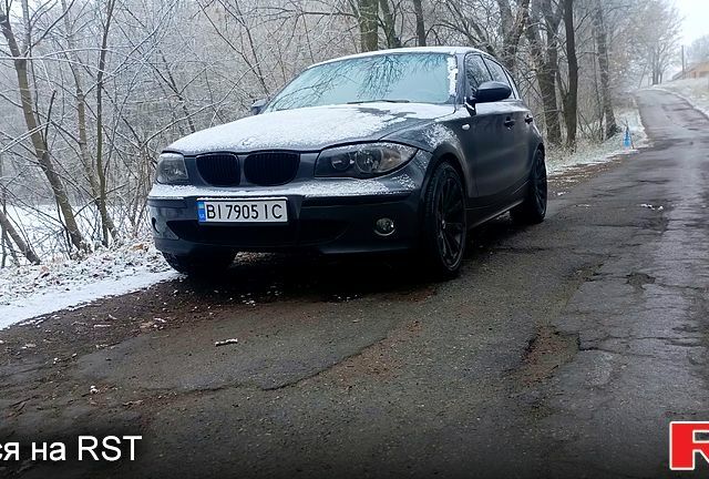 Серый БМВ 1 Серия, объемом двигателя 2 л и пробегом 400 тыс. км за 7000 $, фото 1 на Automoto.ua