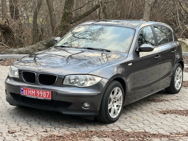 Серый БМВ 1 Серия, объемом двигателя 2 л и пробегом 204 тыс. км за 6700 $, фото 1 на Automoto.ua