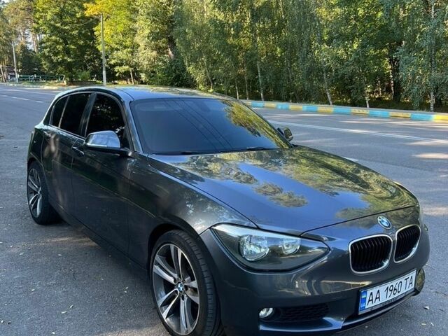 Серый БМВ 1 Серия, объемом двигателя 2 л и пробегом 253 тыс. км за 9800 $, фото 1 на Automoto.ua