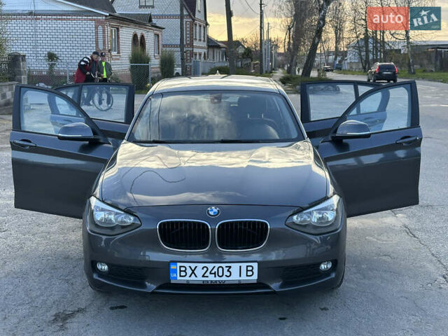 Серый БМВ 1 Серия, объемом двигателя 2 л и пробегом 210 тыс. км за 10200 $, фото 1 на Automoto.ua