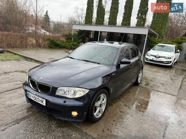 Синий БМВ 1 Серия, объемом двигателя 2 л и пробегом 366 тыс. км за 5999 $, фото 1 на Automoto.ua