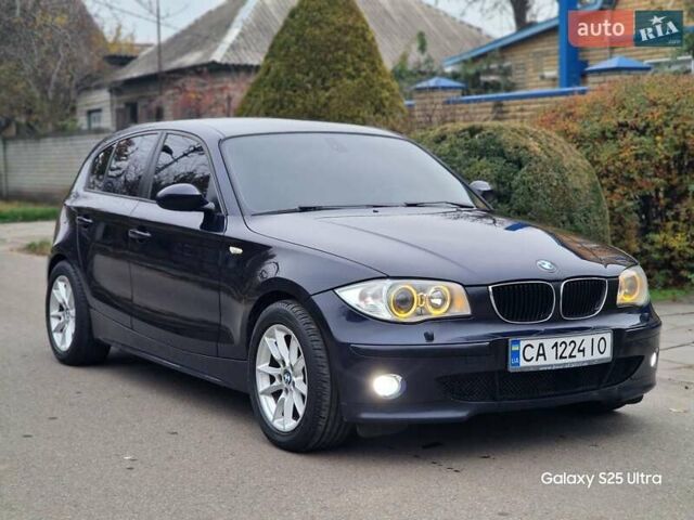 Синий БМВ 1 Серия, объемом двигателя 2 л и пробегом 373 тыс. км за 5500 $, фото 1 на Automoto.ua
