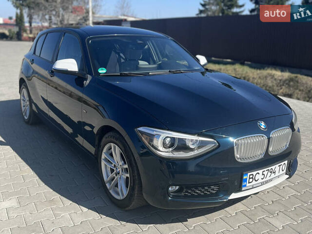 Синий БМВ 1 Серия, объемом двигателя 2 л и пробегом 163 тыс. км за 12800 $, фото 1 на Automoto.ua