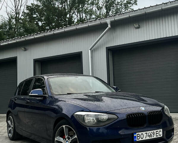 Синий БМВ 1 Серия, объемом двигателя 2 л и пробегом 330 тыс. км за 10000 $, фото 1 на Automoto.ua