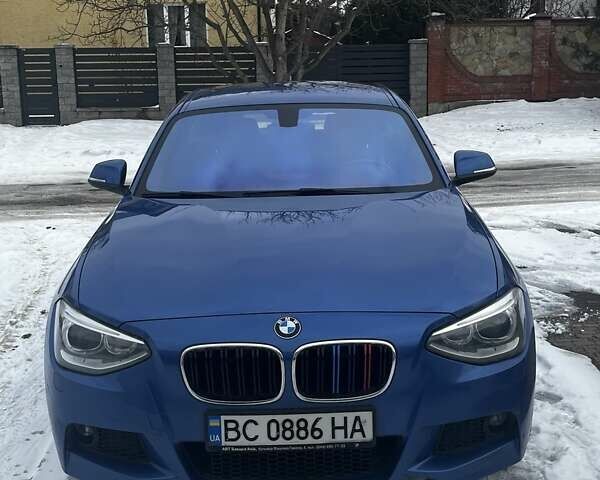 Синий БМВ 1 Серия, объемом двигателя 2 л и пробегом 105 тыс. км за 13400 $, фото 1 на Automoto.ua