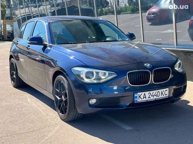Синий БМВ 1 Серия, объемом двигателя 1.6 л и пробегом 128 тыс. км за 10200 $, фото 1 на Automoto.ua