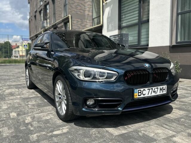 Синий БМВ 1 Серия, объемом двигателя 2 л и пробегом 105 тыс. км за 14100 $, фото 1 на Automoto.ua