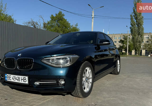 Синий БМВ 1 Серия, объемом двигателя 2 л и пробегом 92 тыс. км за 14200 $, фото 1 на Automoto.ua