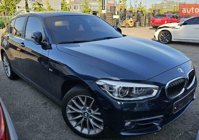 Синий БМВ 1 Серия, объемом двигателя 2 л и пробегом 106 тыс. км за 13500 $, фото 1 на Automoto.ua