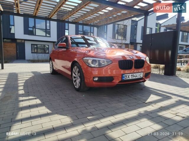 Оранжевый БМВ 1 Серия, объемом двигателя 1.6 л и пробегом 276 тыс. км за 10700 $, фото 1 на Automoto.ua