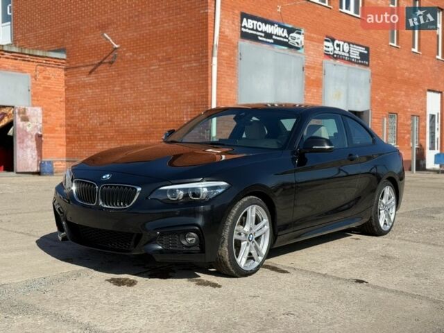 Черный БМВ 2 Серия, объемом двигателя 2 л и пробегом 74 тыс. км за 19500 $, фото 1 на Automoto.ua