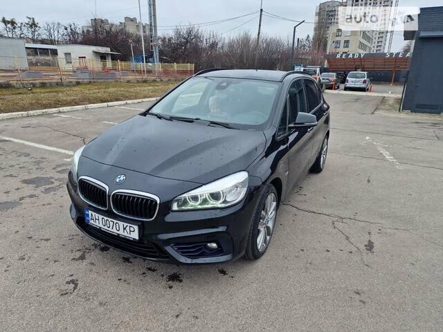 Черный БМВ 2 Series Active Tourer, объемом двигателя 2 л и пробегом 195 тыс. км за 16300 $, фото 1 на Automoto.ua