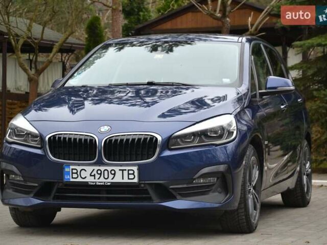 Синий БМВ 2 Series Active Tourer, объемом двигателя 2 л и пробегом 178 тыс. км за 23000 $, фото 1 на Automoto.ua
