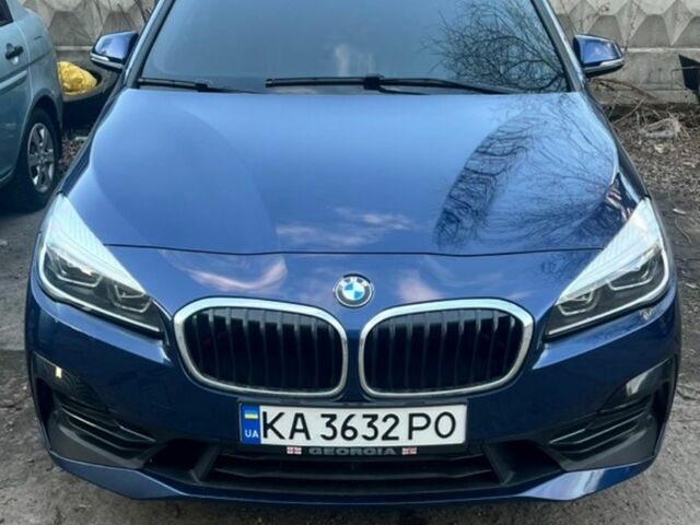 Синий БМВ 2 Series Active Tourer, объемом двигателя 2 л и пробегом 67 тыс. км за 21500 $, фото 1 на Automoto.ua