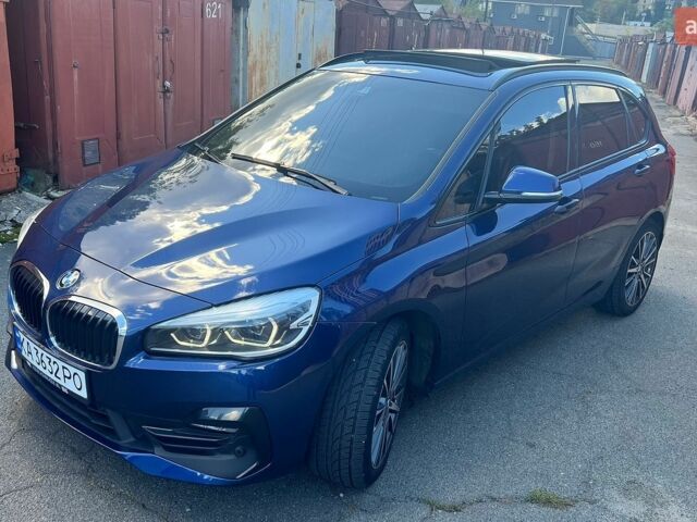 Синій БМВ 2 Series Active Tourer, об'ємом двигуна 2 л та пробігом 67 тис. км за 21500 $, фото 1 на Automoto.ua