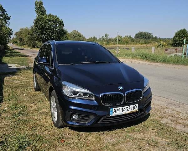 Синій БМВ 2 Series Gran Tourer, об'ємом двигуна 2 л та пробігом 43 тис. км за 17000 $, фото 1 на Automoto.ua