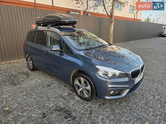 Синий БМВ 2 Series Gran Tourer, объемом двигателя 1.5 л и пробегом 277 тыс. км за 12500 $, фото 1 на Automoto.ua