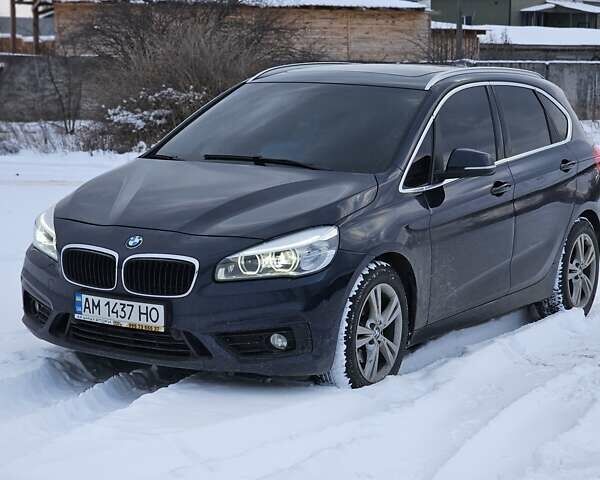 Синий БМВ 2 Series Gran Tourer, объемом двигателя 2 л и пробегом 40 тыс. км за 18000 $, фото 1 на Automoto.ua