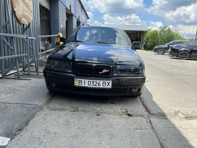 Черный БМВ 3 Серия, объемом двигателя 1.6 л и пробегом 250 тыс. км за 2800 $, фото 1 на Automoto.ua