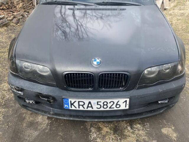 Чорний БМВ 3 Серія, об'ємом двигуна 2 л та пробігом 300 тис. км за 1700 $, фото 1 на Automoto.ua