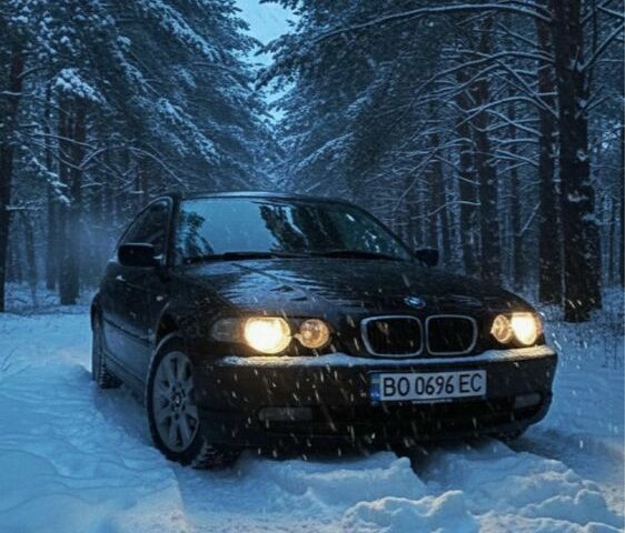 Черный БМВ 3 Серия, объемом двигателя 1.8 л и пробегом 325 тыс. км за 3900 $, фото 1 на Automoto.ua