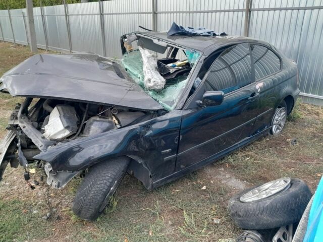 Черный БМВ 3 Серия, объемом двигателя 1.8 л и пробегом 277 тыс. км за 1200 $, фото 1 на Automoto.ua