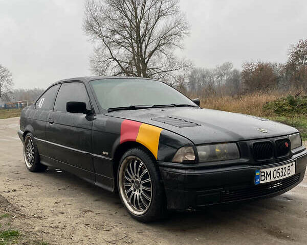 Черный БМВ 3 Серия, объемом двигателя 2.5 л и пробегом 360 тыс. км за 5300 $, фото 1 на Automoto.ua