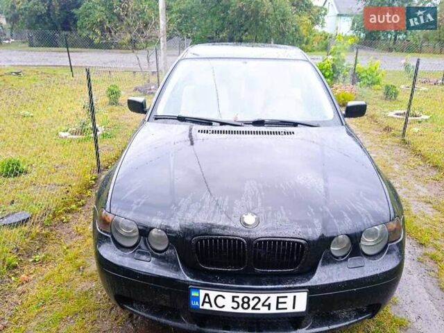 Черный БМВ 3 Серия, объемом двигателя 1.8 л и пробегом 280 тыс. км за 4500 $, фото 1 на Automoto.ua