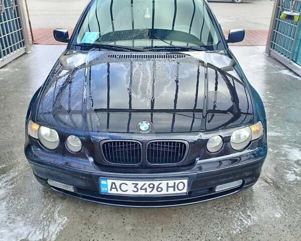 Черный БМВ 3 Серия, объемом двигателя 1.8 л и пробегом 200 тыс. км за 3000 $, фото 1 на Automoto.ua