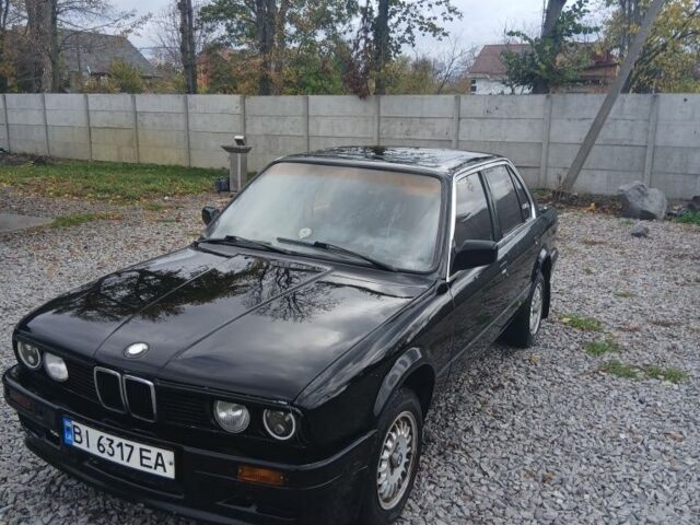 Черный БМВ 3 Серия, объемом двигателя 1.8 л и пробегом 546 тыс. км за 1200 $, фото 1 на Automoto.ua