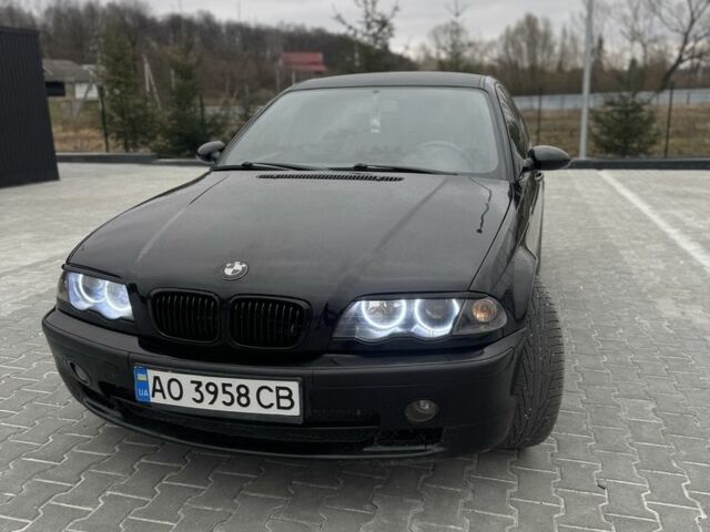 Черный БМВ 3 Серия, объемом двигателя 1.9 л и пробегом 278 тыс. км за 3850 $, фото 1 на Automoto.ua