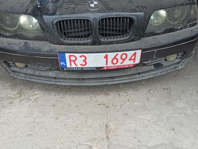 Черный БМВ 3 Серия, объемом двигателя 2 л и пробегом 320 тыс. км за 1736 $, фото 1 на Automoto.ua