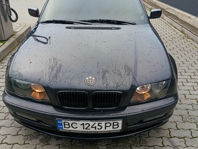 Черный БМВ 3 Серия, объемом двигателя 2 л и пробегом 406 тыс. км за 5400 $, фото 1 на Automoto.ua