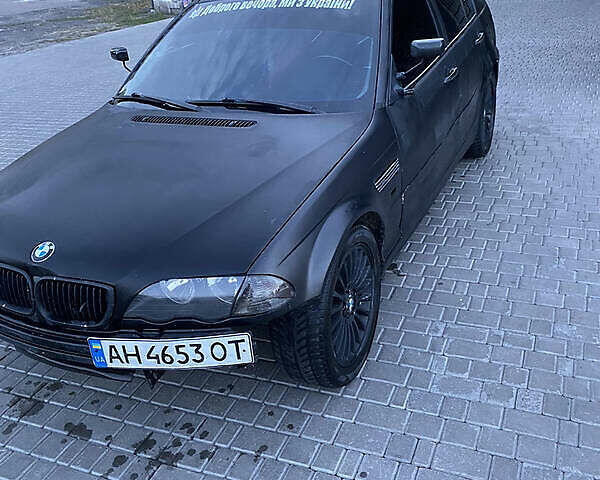 Черный БМВ 3 Серия, объемом двигателя 1.9 л и пробегом 233 тыс. км за 3256 $, фото 1 на Automoto.ua