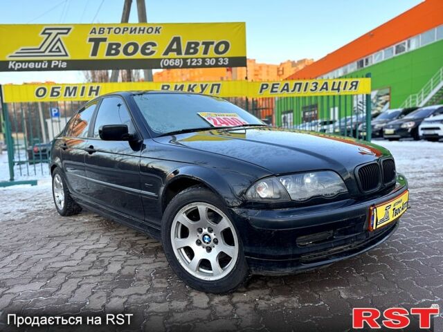 Черный БМВ 3 Серия, объемом двигателя 1.8 л и пробегом 290 тыс. км за 3999 $, фото 1 на Automoto.ua