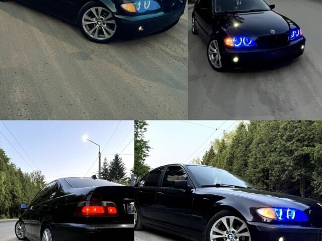 Черный БМВ 3 Серия, объемом двигателя 2 л и пробегом 322 тыс. км за 4900 $, фото 1 на Automoto.ua