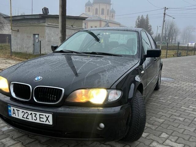 Черный БМВ 3 Серия, объемом двигателя 2 л и пробегом 463 тыс. км за 4600 $, фото 1 на Automoto.ua