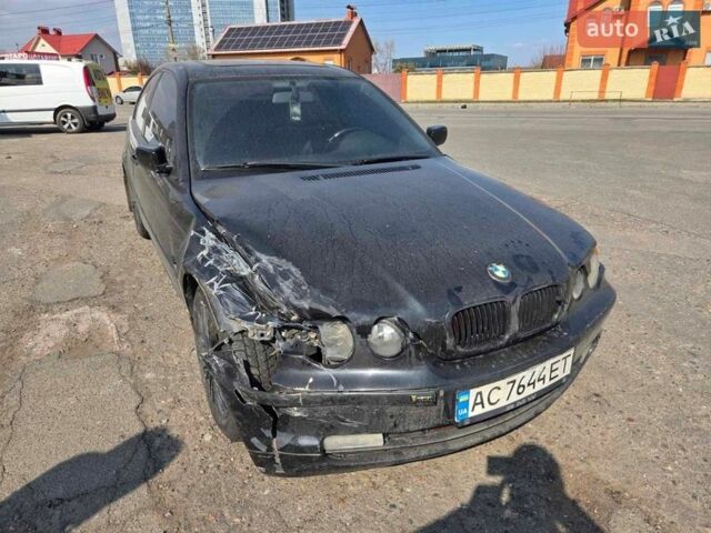 Черный БМВ 3 Серия, объемом двигателя 1.8 л и пробегом 270 тыс. км за 1850 $, фото 1 на Automoto.ua