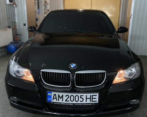 Чорний БМВ 3 Серія, об'ємом двигуна 2 л та пробігом 215 тис. км за 6200 $, фото 1 на Automoto.ua