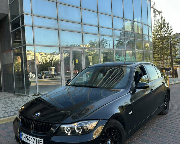 Черный БМВ 3 Серия, объемом двигателя 2 л и пробегом 370 тыс. км за 6200 $, фото 1 на Automoto.ua