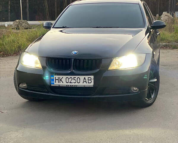Черный БМВ 3 Серия, объемом двигателя 2 л и пробегом 243 тыс. км за 5500 $, фото 1 на Automoto.ua