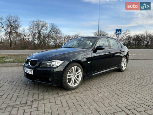 Черный БМВ 3 Серия, объемом двигателя 1.6 л и пробегом 218 тыс. км за 6000 $, фото 1 на Automoto.ua