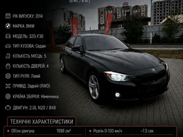 Черный БМВ 3 Серия, объемом двигателя 2 л и пробегом 209 тыс. км за 11000 $, фото 1 на Automoto.ua